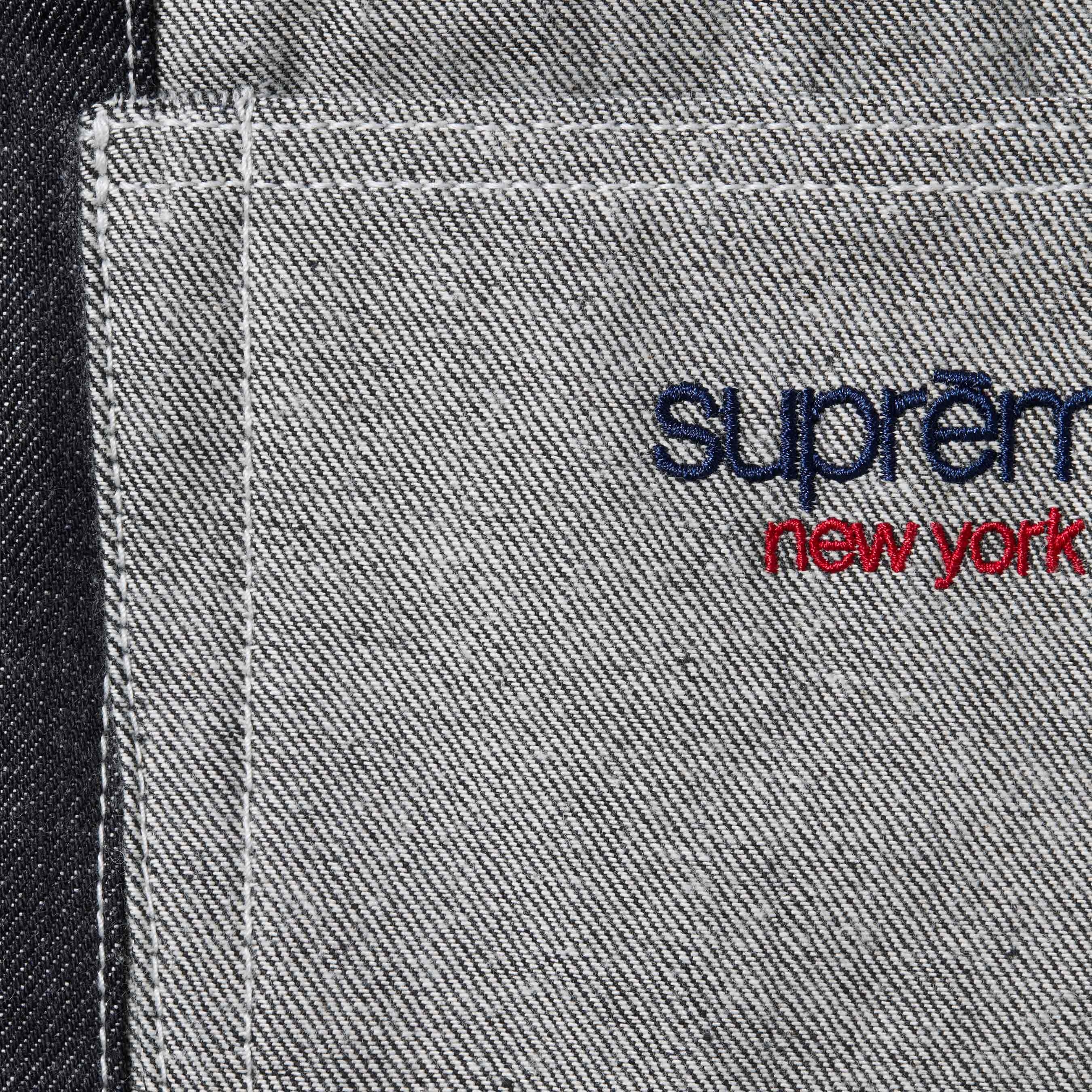Paneled Stripe Baggy Jean view 2